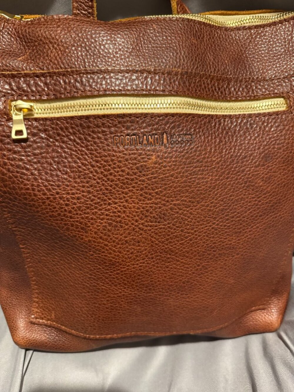 Portland Leather Goods Handmade Leather Backpack - Picture 2 of 8